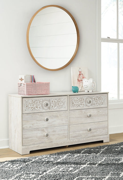 Paxberry Six Drawer Dresser Homeline Furniture