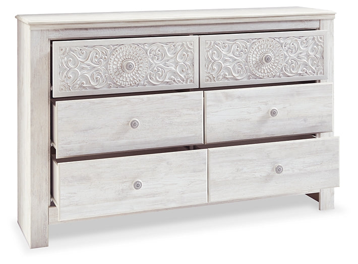 Paxberry Six Drawer Dresser Homeline Furniture