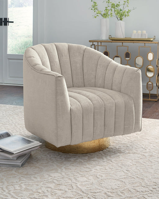 Penzlin Swivel Accent Chair Homeline Furniture