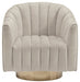 Penzlin Swivel Accent Chair Homeline Furniture