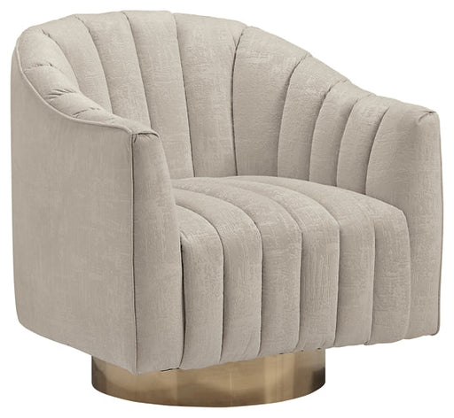 Penzlin Swivel Accent Chair Homeline Furniture