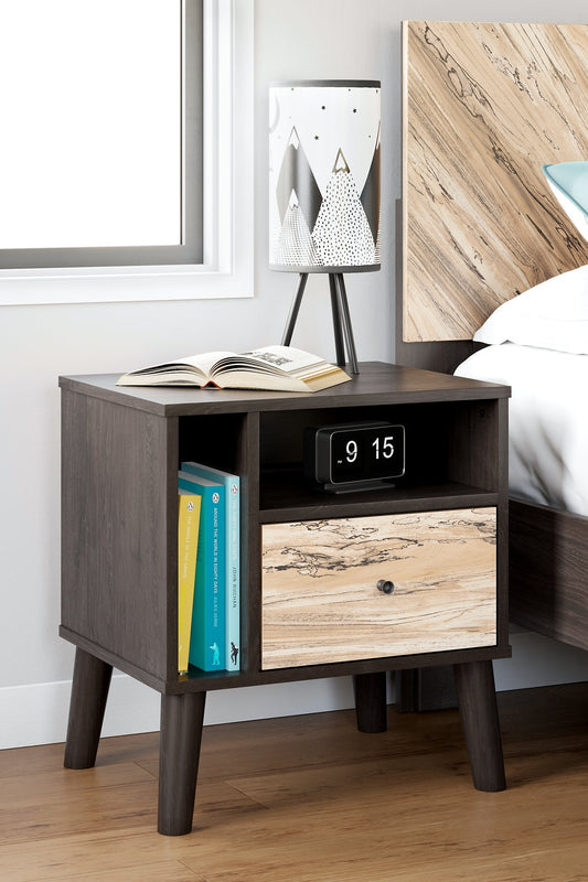 Piperton One Drawer Night Stand Homeline Furniture