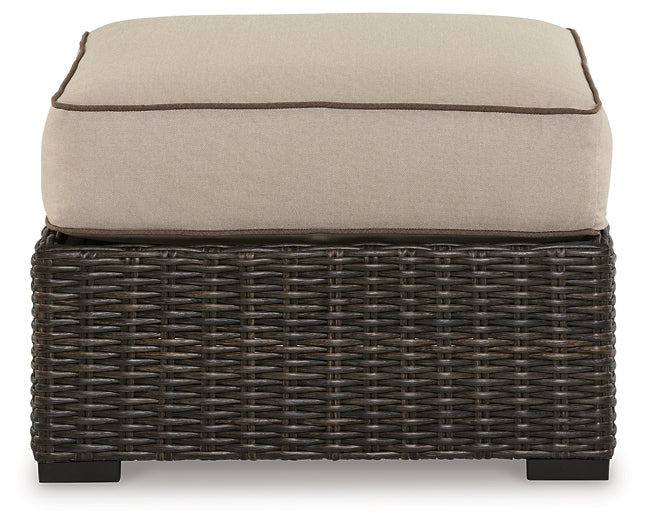 Coastline Bay Ottoman with Cushion