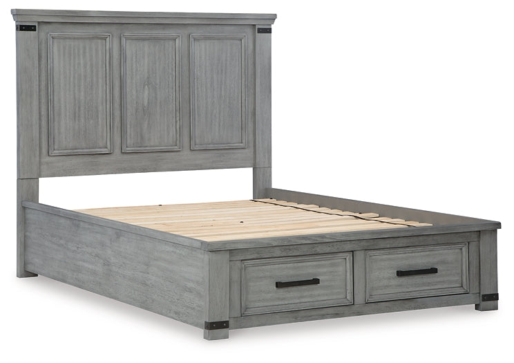 Russelyn Queen Storage Bed with Dresser